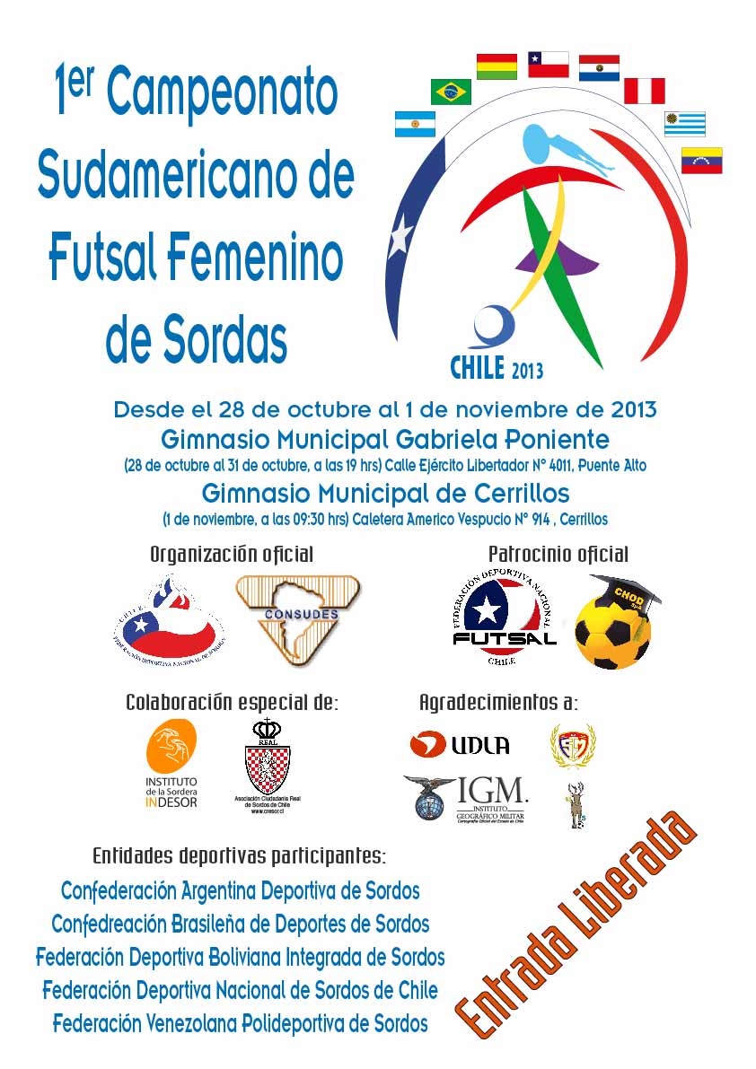 1° Campeonato Sudamericano de Futsal Femenino de Sordas